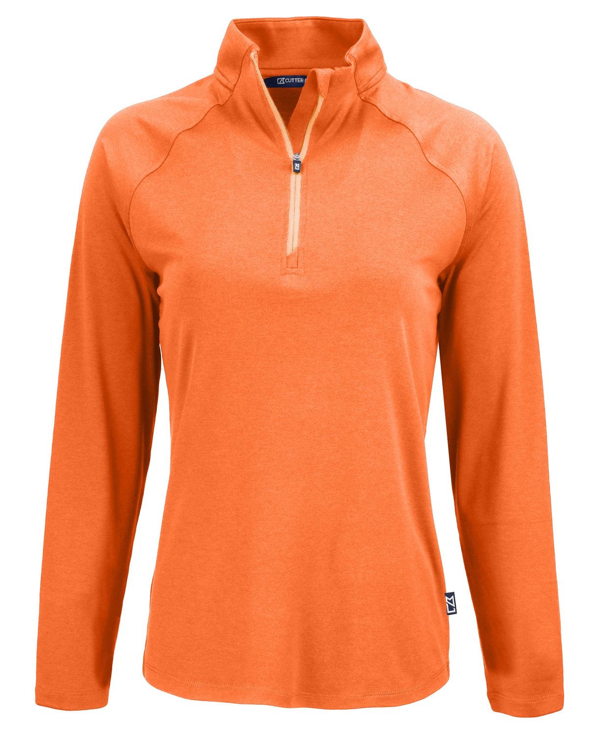 Cutter & Buck Women's Coastline Recycled Double Peached Quarter Zip Pullover-6