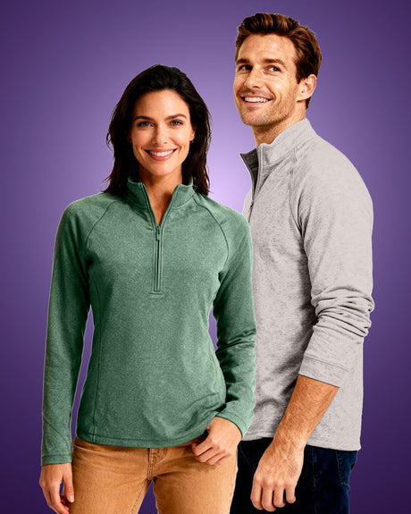 Clique Women's Dash Recycled Quarter Zip Sweatshirt-1