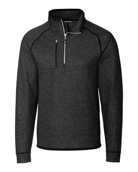 Cutter & Buck Men's Mainsail Sweater-Knit Half Zip Jacket-1