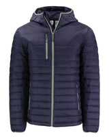 Clique Men's Valhalla Recycled Insulated Puffer Full Zip Hooded Jacket-1
