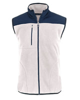 Cutter & Buck Men's Cascade Epic Comfort Recycled Sherpa Fleece Full Zip Vest-6