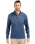 Cutter & Buck Men's Traverse Camo Quarter Zip Pullover-1