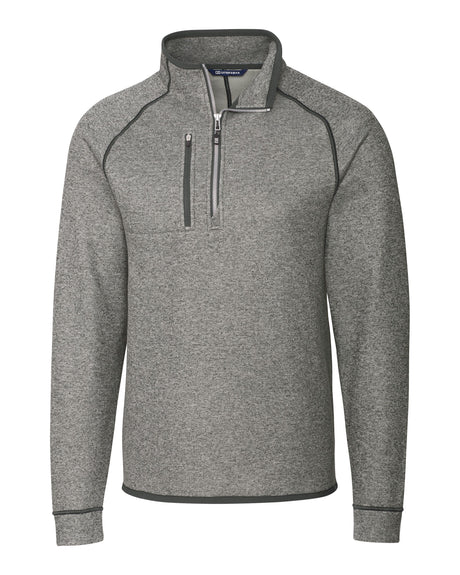 Cutter & Buck Men's Mainsail Sweater-Knit Half Zip Jacket-1