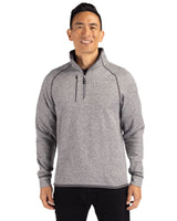 Cutter & Buck Men's Mainsail Sweater-Knit Half Zip Jacket-3