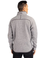 Cutter & Buck Men's Mainsail Sweater-Knit Half Zip Jacket-5