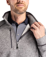 Cutter & Buck Men's Mainsail Sweater-Knit Half Zip Jacket-7