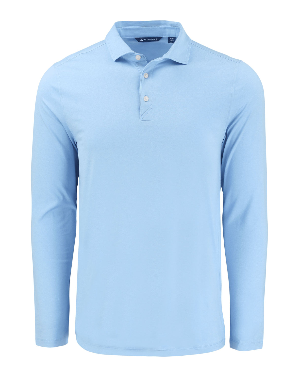 Cutter & Buck Men's Coastline Recycled Double Peached Long Sleeve Polo-4
