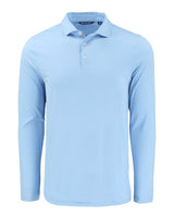 Cutter & Buck Men's Coastline Recycled Double Peached Long Sleeve Polo-4