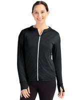 Cutter & Buck Women's Daybreak Recycled Hooded Full Zip-2