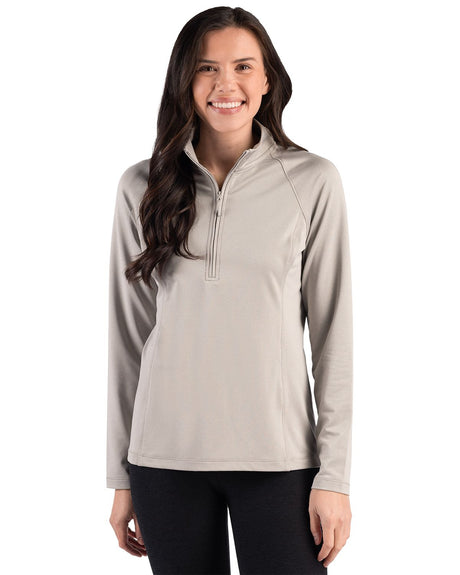 Clique Women's Dash Recycled Quarter Zip Sweatshirt-1
