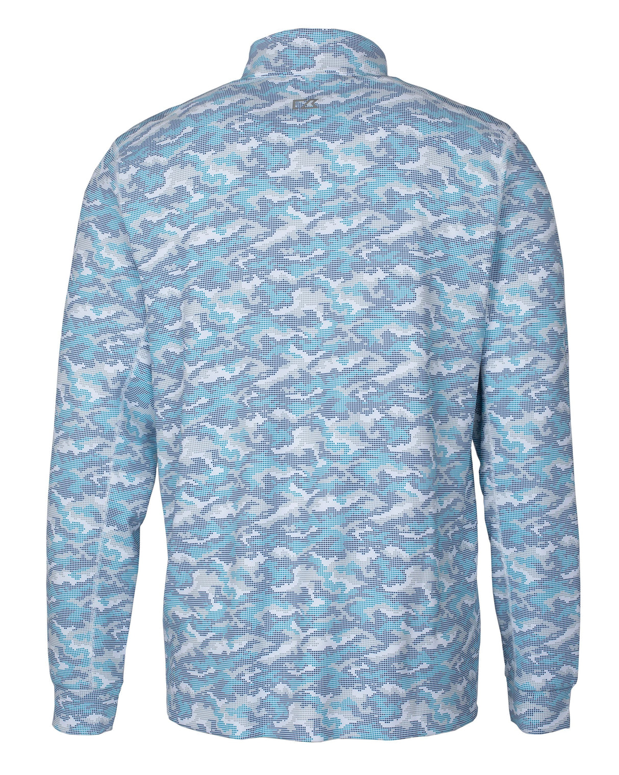 Cutter & Buck Men's Traverse Camo Quarter Zip Pullover-8