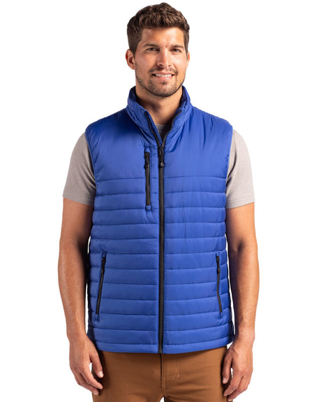Clique Men's Valhalla Recycled Insulated Puffer Full Zip Vest-1