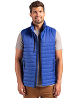 Clique Men's Valhalla Recycled Insulated Puffer Full Zip Vest-2
