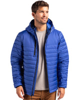 Clique Men's Valhalla Recycled Insulated Puffer Full Zip Hooded Jacket-5