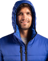 Clique Men's Valhalla Recycled Insulated Puffer Full Zip Hooded Jacket-10