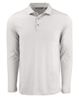 Cutter & Buck Men's Coastline Recycled Double Peached Long Sleeve Polo-5