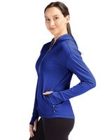 Cutter & Buck Women's Daybreak Recycled Hooded Full Zip-5