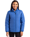 Clique Women's Elevation Recycled Insulated Puffer Full Zip Jacket-1