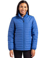 Clique Women's Elevation Recycled Insulated Puffer Full Zip Jacket-1