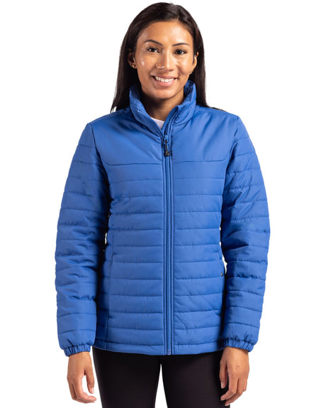 Clique Women's Elevation Recycled Insulated Puffer Full Zip Jacket-1