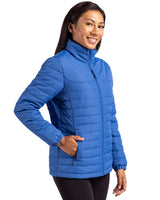 Clique Women's Elevation Recycled Insulated Puffer Full Zip Jacket-3