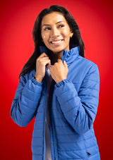 Clique Women's Elevation Recycled Insulated Puffer Full Zip Jacket-5