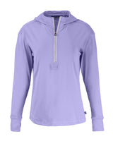Cutter & Buck Women's Daybreak Recycled Half Zip Hooded Pullover-1