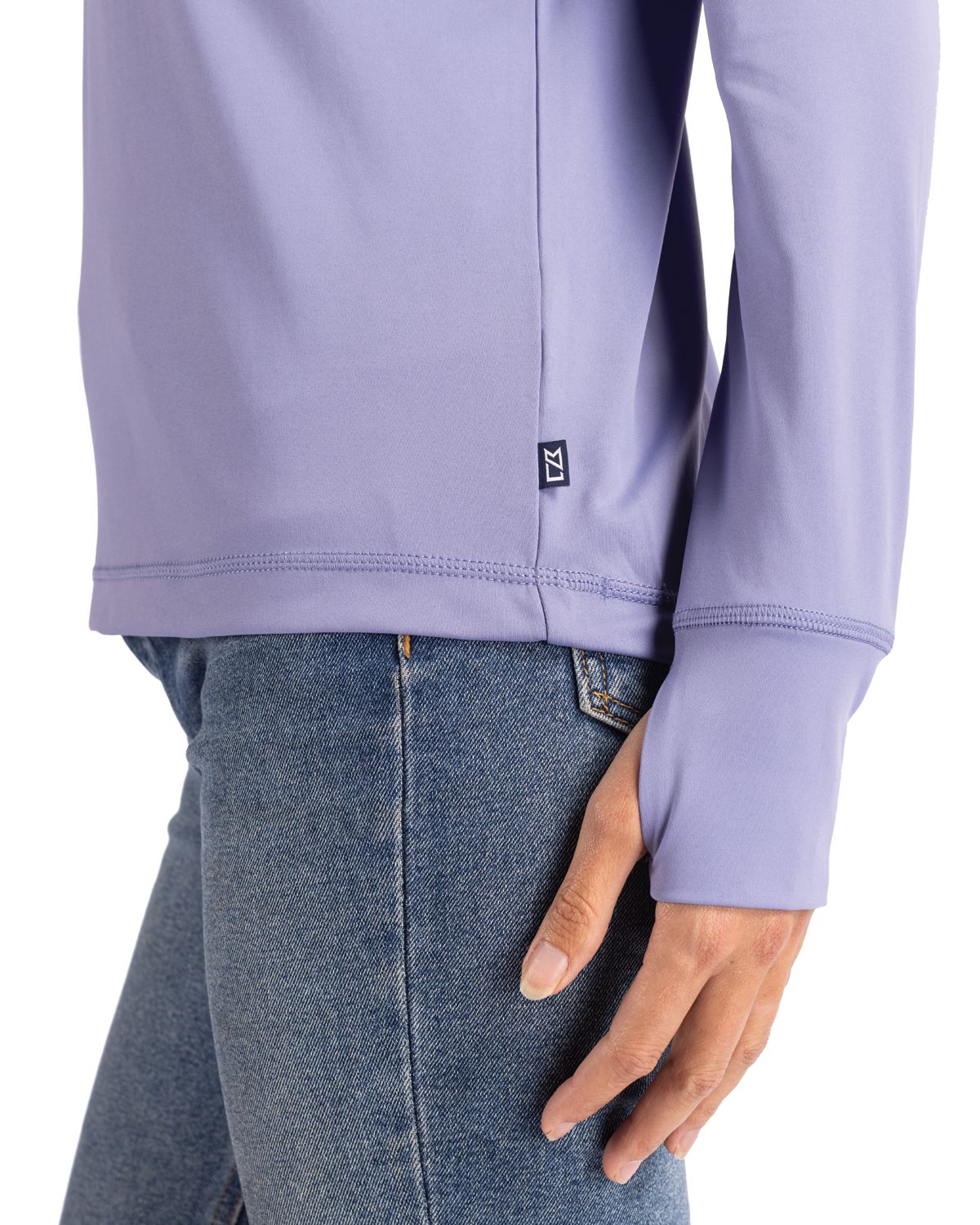 Cutter & Buck Women's Daybreak Recycled Half Zip Hooded Pullover-8