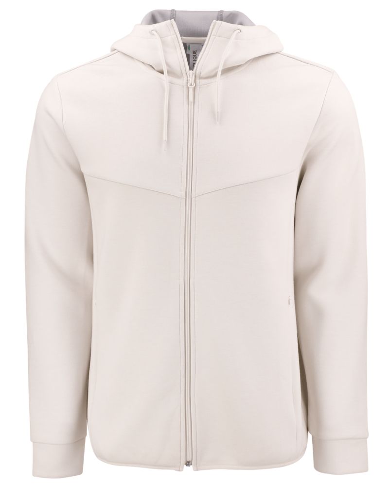 Clique Men's Haven Recycled Full Zip Hooded Sweatshirt-3