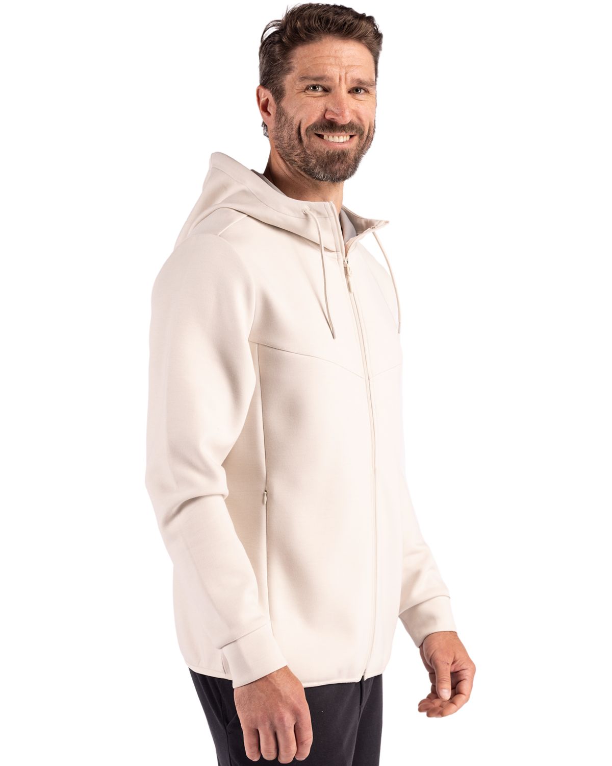 Clique Men's Haven Recycled Full Zip Hooded Sweatshirt-7