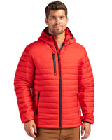 Clique Men's Valhalla Recycled Insulated Puffer Full Zip Hooded Jacket-5