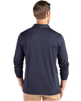 Cutter & Buck Men's Coastline Recycled Double Peached Long Sleeve Polo-2