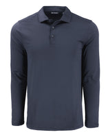 Cutter & Buck Men's Coastline Recycled Double Peached Long Sleeve Polo-5