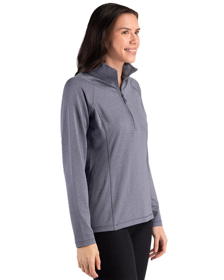 Clique Women's Dash Recycled Quarter Zip Sweatshirt-1
