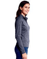 Clique Women's Dash Recycled Quarter Zip Sweatshirt-4