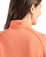 Cutter & Buck Women's Peshastin Recycled GridFleece Half Zip Pullover-2