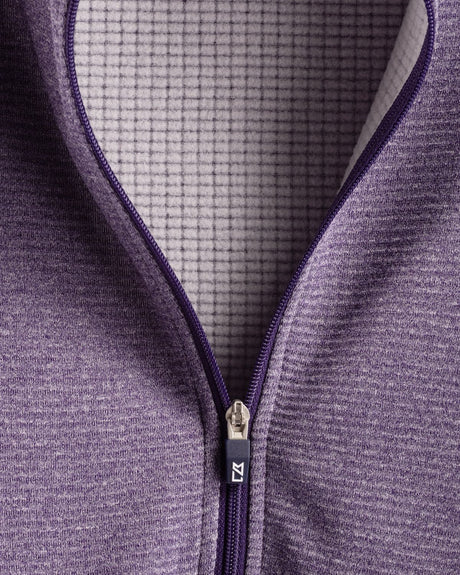 Cutter & Buck Women's Peshastin Recycled GridFleece Half Zip Pullover-1