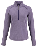 Cutter & Buck Women's Peshastin Recycled GridFleece Half Zip Pullover-2
