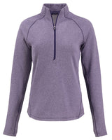 Cutter & Buck Women's Peshastin Recycled GridFleece Half Zip Pullover-3