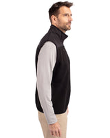 Cutter & Buck Men's Cascade Epic Comfort Recycled Sherpa Fleece Full Zip Vest-5