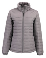 Clique Women's Elevation Recycled Insulated Puffer Full Zip Jacket-1