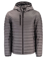 Clique Men's Valhalla Recycled Insulated Puffer Full Zip Hooded Jacket-5