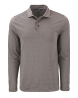 Cutter & Buck Men's Coastline Recycled Double Peached Long Sleeve Polo-6