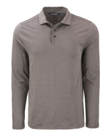 Cutter & Buck Men's Coastline Recycled Double Peached Long Sleeve Polo-7