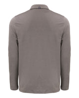Cutter & Buck Men's Coastline Recycled Double Peached Long Sleeve Polo-8