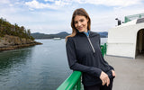 Cutter & Buck Women's Daybreak Recycled Half Zip Hooded Pullover-4
