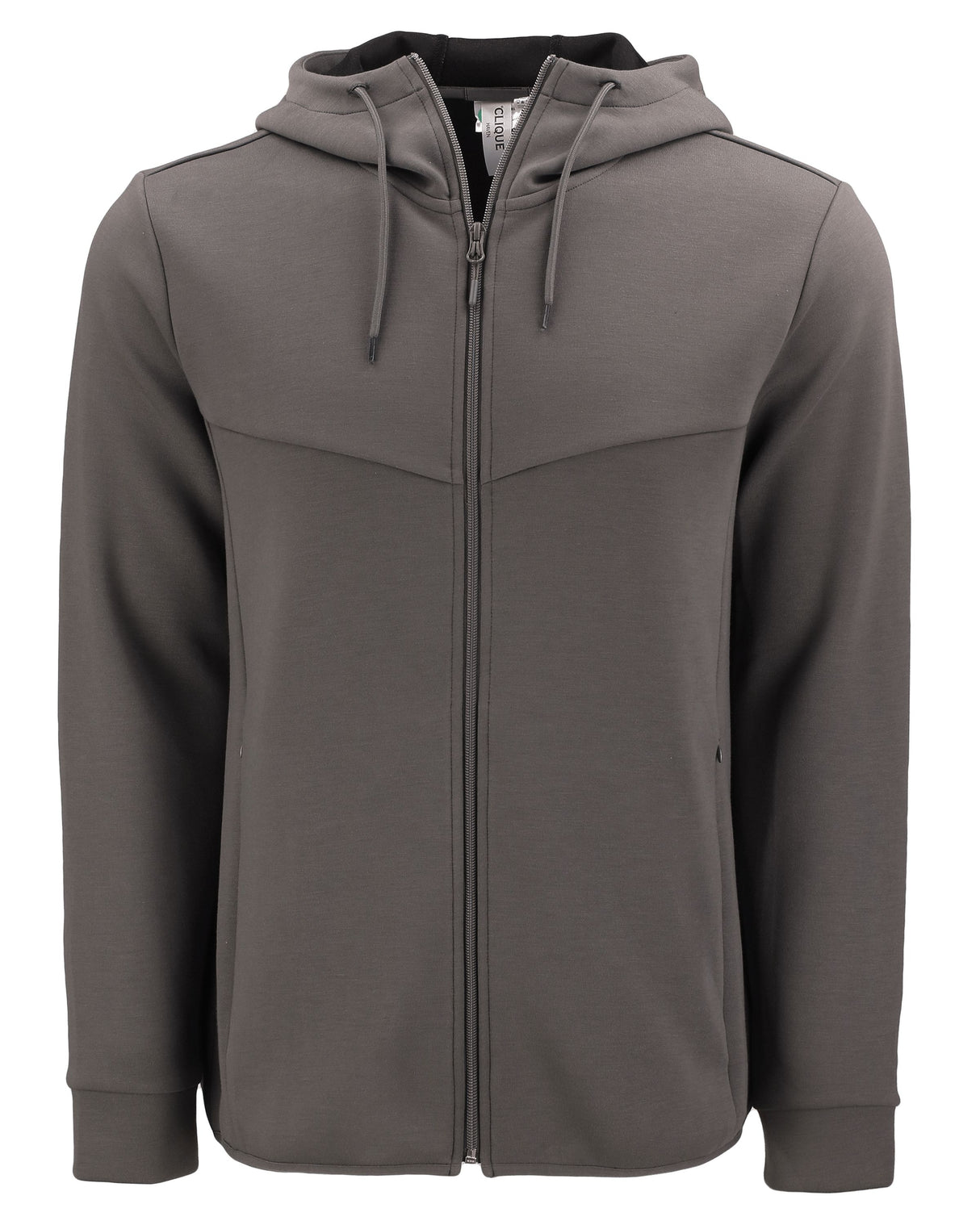 Clique Men's Haven Recycled Full Zip Hooded Sweatshirt-1