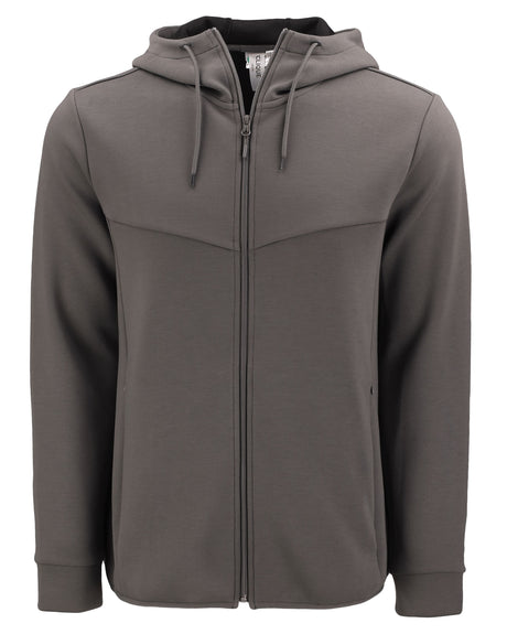 Clique Men's Haven Recycled Full Zip Hooded Sweatshirt-1