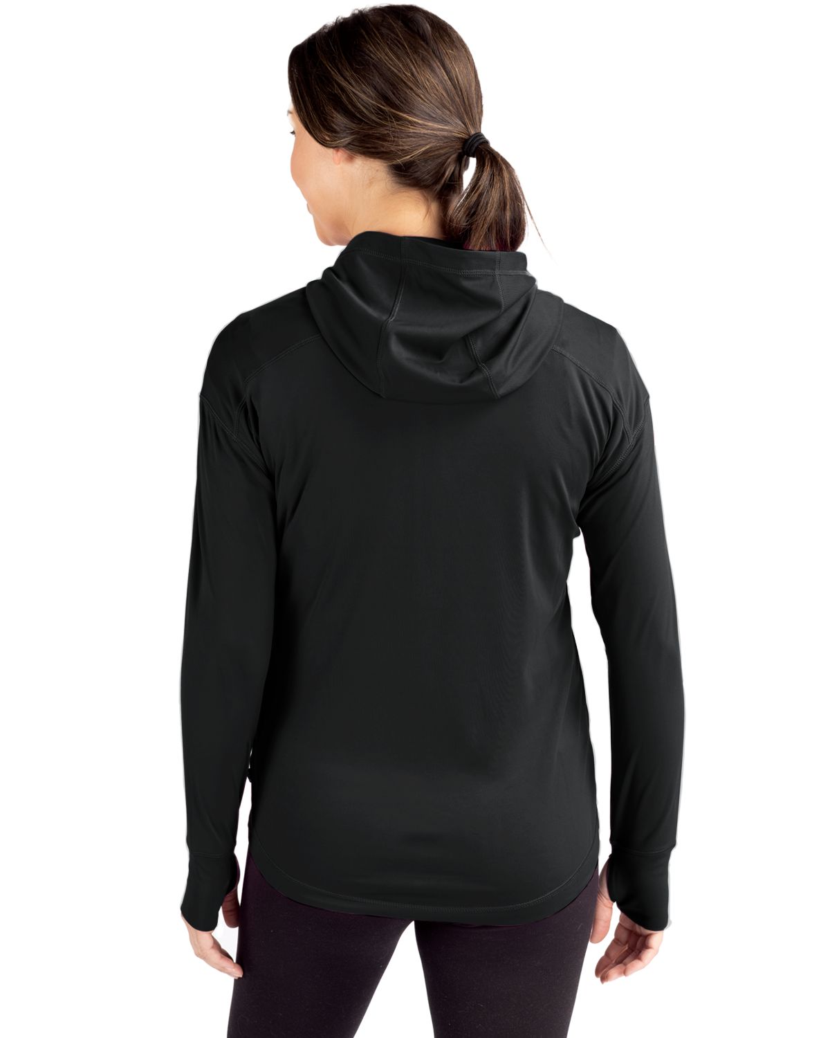 Cutter & Buck Women's Daybreak Recycled Half Zip Hooded Pullover-6