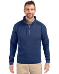 Cutter & Buck Men's Mainsail Sweater-Knit Half Zip Jacket-1